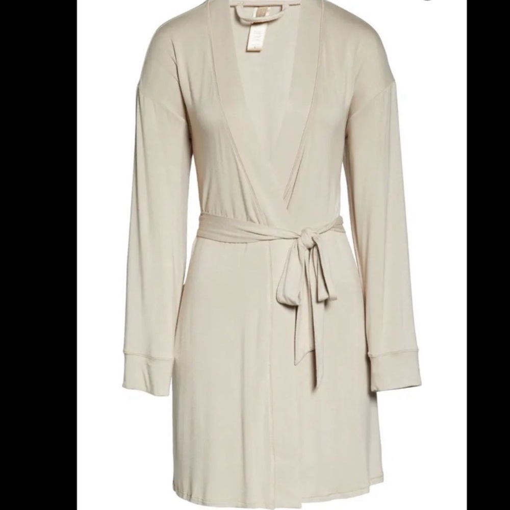 Skims Sleep Robe in Taupe
